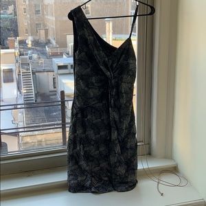 Sparkly black mini dress - size M